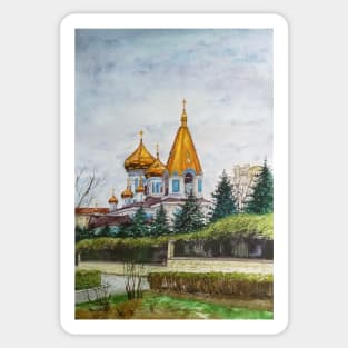 Ciuflea (Chooflya) monastery, Chișinău, 2020 Sticker